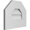 Ekena Millwork Octagonal Top Surface Mount PVC Gable Vent w/ 3-1/2"W x 1"P Standard Frame, 14"W x 12"H GVPOT14X1201SN - alternate 3
